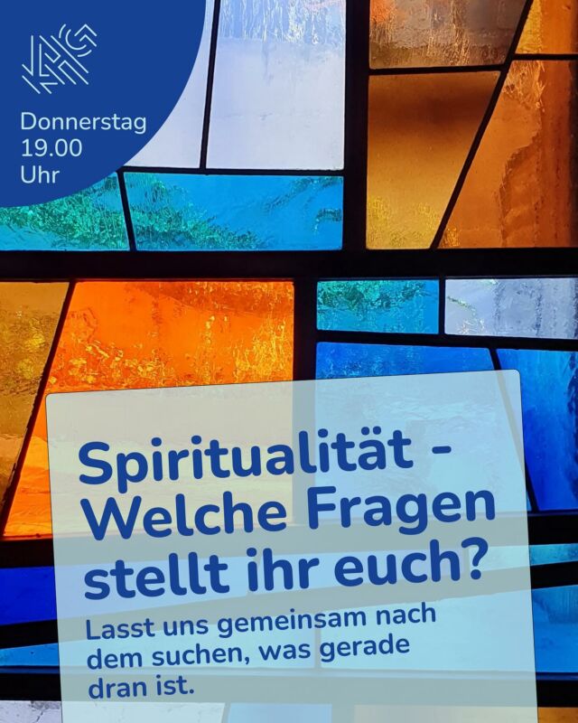 Nach der Messe laden wir euch herzlich ein Gedanken, Wünsche, Ideen auszutauschen, welche spirituellen Fragen ihr im Sommersemester thematisieren wollt. 

Treffen Donnerstag, 17. April um 19h in der Leselampe. 
Eure KHG